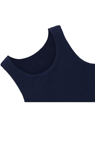 Image of Lilax Girls' Double Lined Sleeveless Basic Crop Tank Top