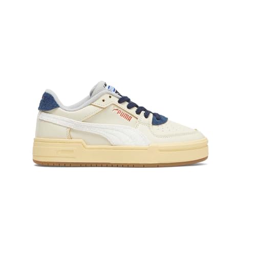 PUMA Kids Boys Ca Pro Now and Then Lace Up Sneakers Shoes Casual - Off White - Size 4.5 M