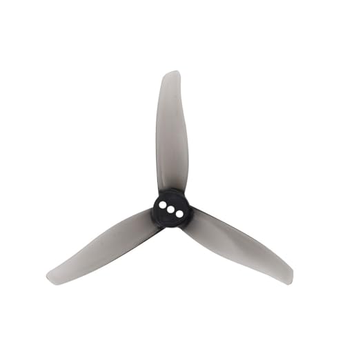 Rotors à 3 pales de 3 pouces hélice PC 3016 grise pour éviter les vibrations
