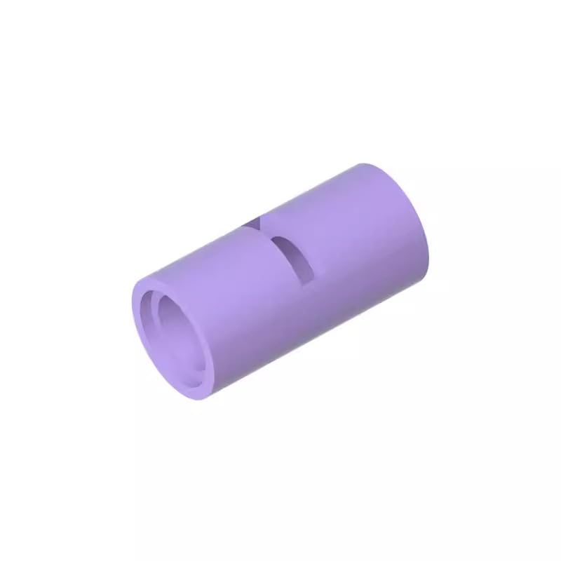 Gobricks GDS-887 Technic Pin Connector Round (Slotted) 50PCS Compatible with Lego Toy 62462 29219 DIY Parts and MOC Components for Major Brick Brands Color:Lavender — image 1
