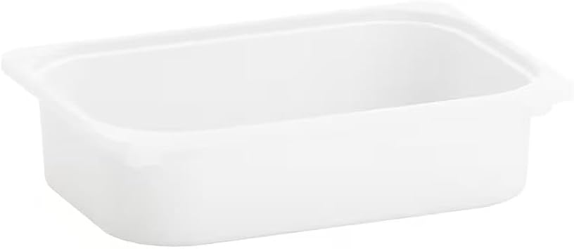 Ikea TROFAST KIDS CHILDREN STORAGE BOX SMALL- 42-30-10 CM IN WHITE- set of 3