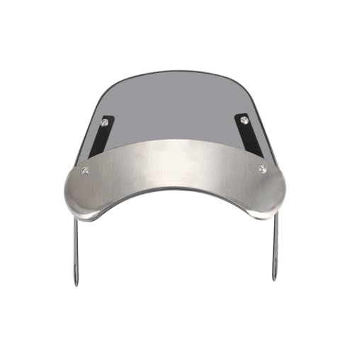 Carénage pare-brise moto aérodynamique déflecteur vent universel noir