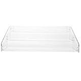 Vitrine : facile à utiliser, notre présentoir est conçu avec un style simple et élégant pour stockage de divers jouets, vitrine transparente