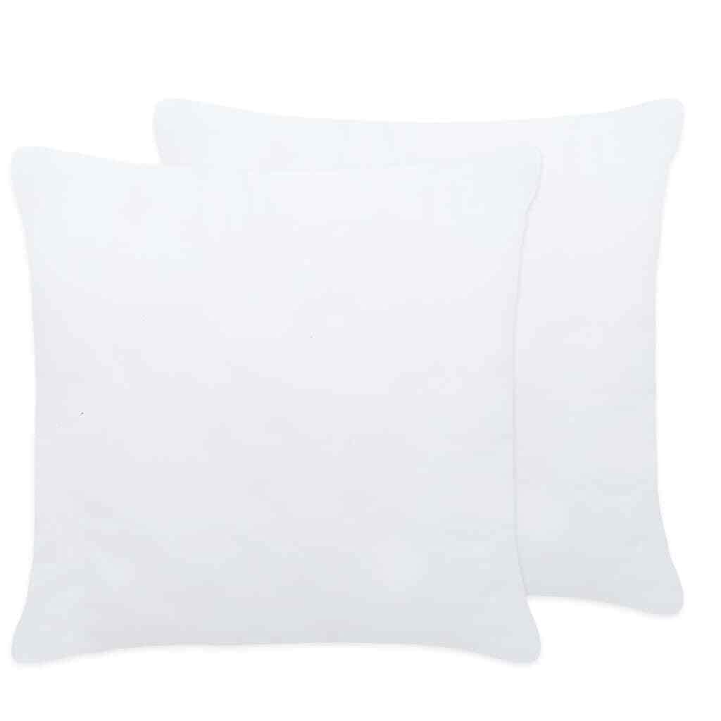 EGIDIOSHOP OFFERTISSIMA!!! Set di 2 Cuscini - 60 x 60 cm Imbottitura per Cuscini-Cuscini Divano - Cuscino Interno (Bianco)