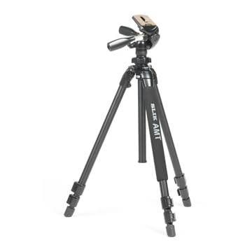 美品な、SLIK PRO500DXⅡ三脚ミラーレス一眼に。レバー式脚径27ｍｍ！ Amazon | SLIK 三脚 プロ 500 DX-IV 中型三脚 AMT合金 1665mm 5kg耐