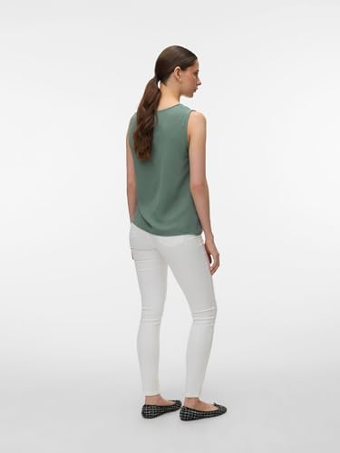 Jean skinny blanc VERO MODA Vmflash Mr stretch pour silhouette élancée - 5