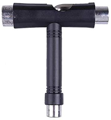 SHISHI Outil de Skateboard Professionnel T-Patinage T-Patinage de la clé en Forme de Tournevis Skateboards Multifonctions Skateboards à roulettes