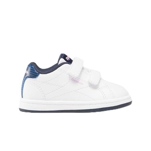 Reebok - RBK Royal Complete CLN 2.0 2V, Zapatillas, White/ASTROROSE/VECTORNAVY,