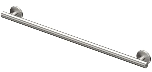 Image of Gatco 857A Latitude II 30 inch Grab Bar, Satin Nickel /ADA Compliant Wall Mount Stainless Steel 30 inch Safety Grab Bar for Bathroom