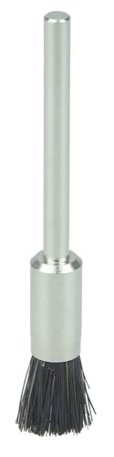 Image of Weiler 26116 3 /16 inch Miniature End Brush, Stiff Hair Fill, 3 /32 inch Stem, Made in the USA (Pack of 144)