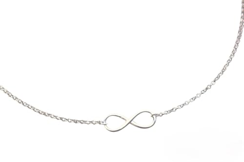 Collier Infini 22mm argent massif : le cadeau symbolique idéal pour elle