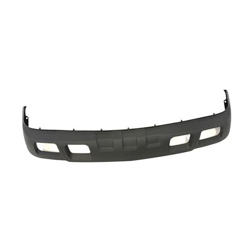 Image of FitParts For Chevrolet Silverado 2003-2005 Front Bumper Deflector | Textured, OEM 15199824, GM1092173