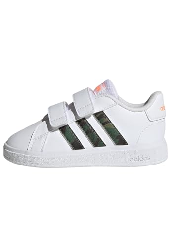 adidas Unisex Baby Grand Court Lifestyle Hook and Loop Shoes,...