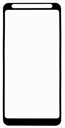 im77r Displayschutzfolie aus Hartglas, transparent, 9H, kompatibel mit Lackierung X2 (Schwarz), Kratzfest, stoßfest, einfache Installation, 2 Stück