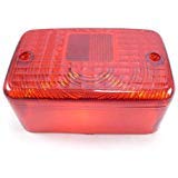 CRU Products Tail Light Lens Compatible with 99-01 YFM 250 Bear Tracker 98-01 600 Grizzly