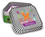 Qurious MonsterX | STEM Memory + Math Flash Card Game | Fun Super Monsters Improve Memory & Addition, Subtraction, Multiplication and Division | Perfect Compact Travel Game | up to 6 Players