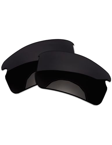 Image of OOWLIT Replacement Sunglass Lenses & Nose Pads Compatible with Oakley Flak 2.0 OO9295|Flak 2.0 XL OO9188 59mm Polarized