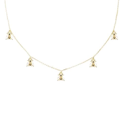 Collier 18K pour femmes fin et géométrique pour sublimer un décolleté sans irritation