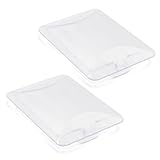 2 Pcs SB03293051 Vent Light Covers Replacement for Broan Vent Hood Light Cover PM390 PME300 B03293051 AP5610530 1515107