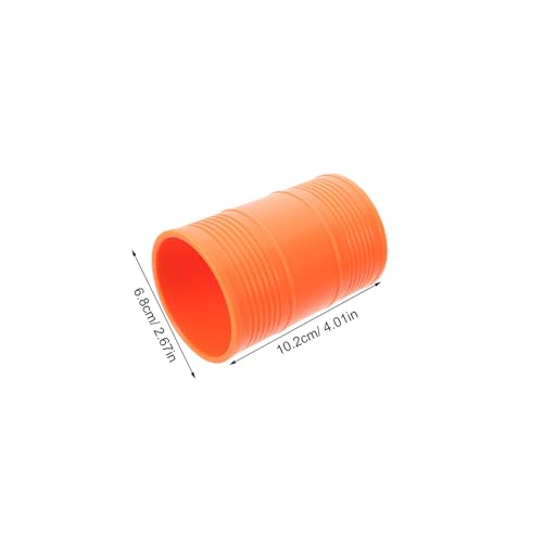 Vaso para batidos de dados reduce ruido y desorden con forma de barril plástico apilable 2