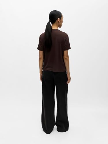 T-shirt pour femme Objannie S/S Noos Object, le haut basique léger et extensible