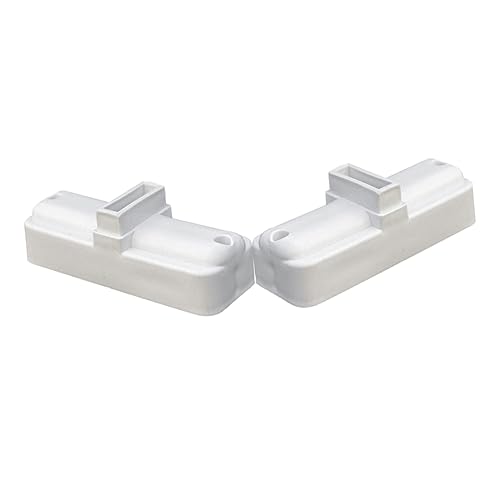 Toddmomy 2stücke Zaunsockel Aus Kunststoff Kleiner Zaunstützer Für Gartenzaun Sichtschutzzaun-Befestigung Zaunzubehör Für Hofzaunmontage