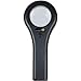Dazor J202HHM 2 Diameter LED Hand-Held 2.5X Magnifier with 12 White LEDs and 12 UV LEDs