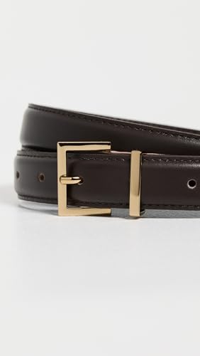 FRAME Women's The Leather Square Buckle Belt4