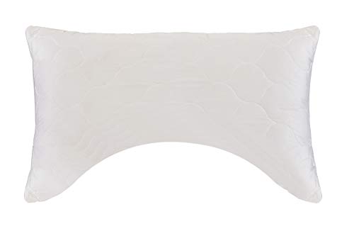 Sleep & Beyond myWoolly Side Pillow: 100% Natural Wool Pillow for Ultimate Sleep Comfort - Ideal for Side Stomach and Back Sleepers - Adjustable Washable & Hypoallergenic - Standard 20x26 inch