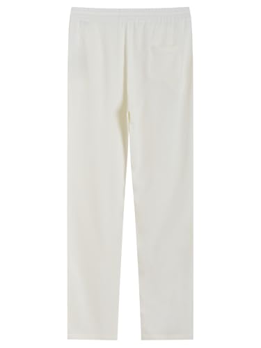 Weintee Men's 36" Inseam Tall Linen Pants Long Length2