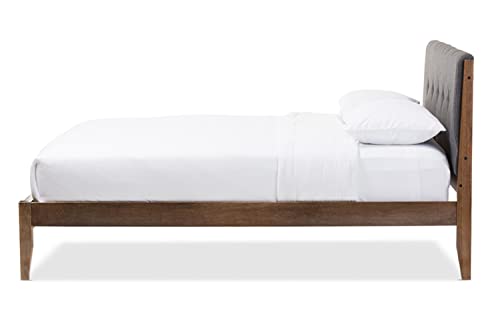 Baxton Studio Leyton King Platform Bed In Gray #TOP20
