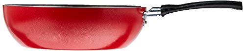 Wok Garlic, 24 cm, Vermelho, Brinox 3 Wok Garlic, 24 cm, Vermelho, Brinox - Imagem 3