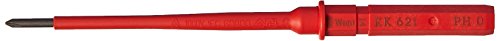 Wera 05003410001 Kraftform Kompakt VDE 62i Phillips Interchangeable Blade for Kraftform Kompakt VDE Screwdriver, PH 0Head, 6-1/16