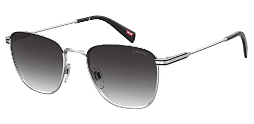 Levi's Men's LV 1016/S Rectangular Sunglasses, Palladium, 52mm2