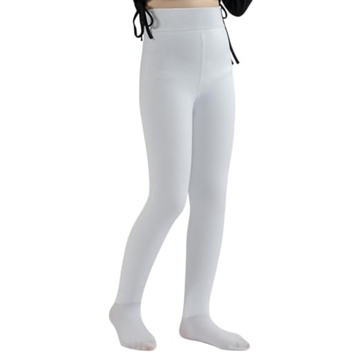 Image of Toddler Dance Tights, Warm Fleece Lined Ballet Tights for Girls, High Elasticity