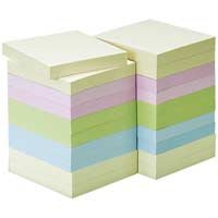 Amazon.co.jp: JTX 861284）ふせん75×75mm混色100枚