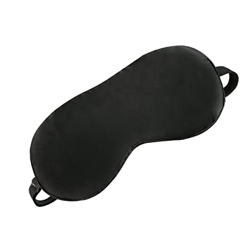 Schlafmaske Schlafrestauration natürliche Seidenschlafmaske Blindbund Single Gurt Super Weiche Seiden -Augenmaske Schwarze Mittel, Schlaf, Schnarchen, Masken, Mittel, Schlaf, Schnarchen Cover