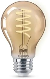 PHILIPS LED 60W A19 빈티지 에디슨 나선형 앰버, 1팩 — 사진 2