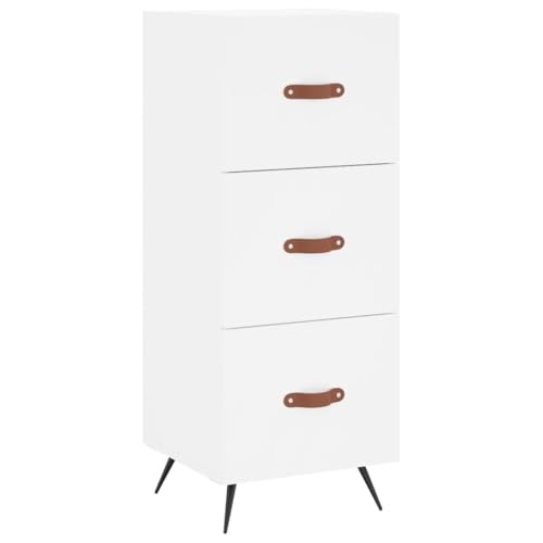 Cómoda de madera con 3 cajones y acabados minimalistas premium 2