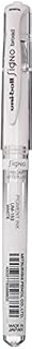 Uni-Ball Signo Broad Point Gel Impact Pen White (2 Pens)