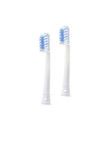 Megasonex M8 - Cabezal plano para cepillo de dientes (tamaño mediano)