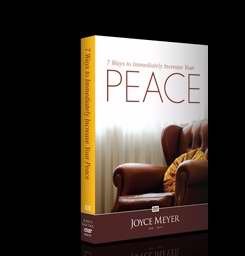 Seven Ways to Immediately Increase Your Peace by Joyce Meyer (DVD) Seven Ways to Immediately Increase Your Peace by Joyce Meyer (DVD)