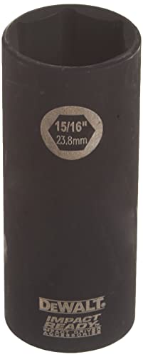Image of DEWALT DW22932 15 /16-Inch IMPACT READY Deep Socket for 1 /2-Inch Drive