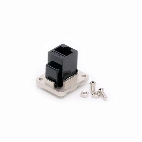 Conector modular RJ45 CAT6 de 4 piezas para reparar terminales de red rotas 6
