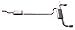 Gibson 619630 Stainless Steel Dual Exhaust System
