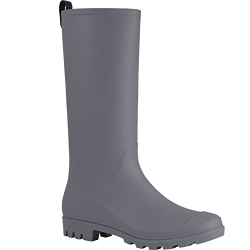 Image of Asgard Women's Tall Rain Boots Waterproof Knee High Rainboots Rubber Wellies