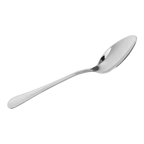Alipis 304 Stainless Steel Heavy Duty Table Spoon Soup Serving Spoon Single Piece for Kitchen