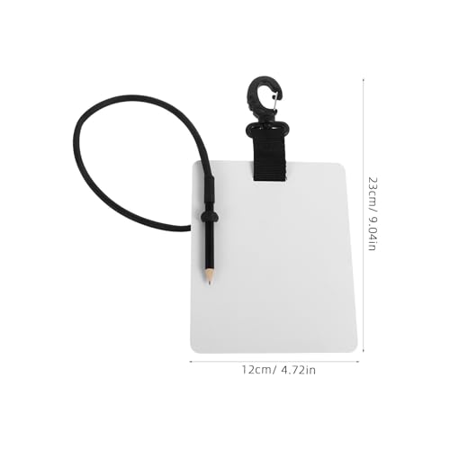 Tablero de escritura de buceo ABS para solucionar olvidos de datos 2