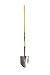 Nupla - 72067 CBR14L-E #2 Ergo Power Round Point Shovel, Closed Back, Heavy Gauge Blade, Ergo Grip, 14 Gauge, 48" Long Handle