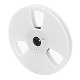 Dotata flangia robusta con 12 fori per questa bobina da 1/4 pollici e 5 pollici diametro migliora la resistenza alla flessione e la stabilità, rendendola facile da installare e utilizzare riproduzione coerente nei registratori a bobina aperta